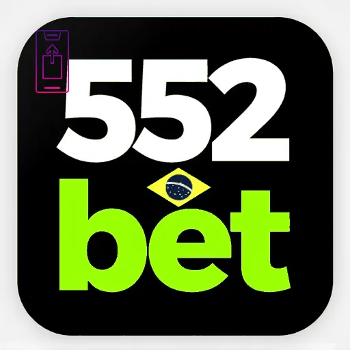 Imagem promovendo o app oficial da 552bet para mobile