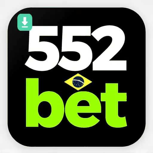 Imagem promovendo download gratuito do app 552bet